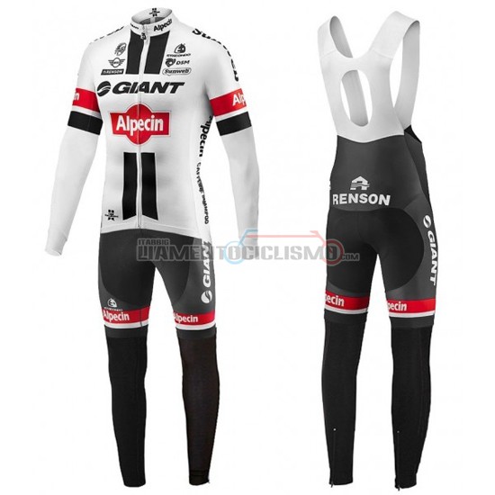 Abbigliamento Ciclismo Giant ML 2016 nero e bianco